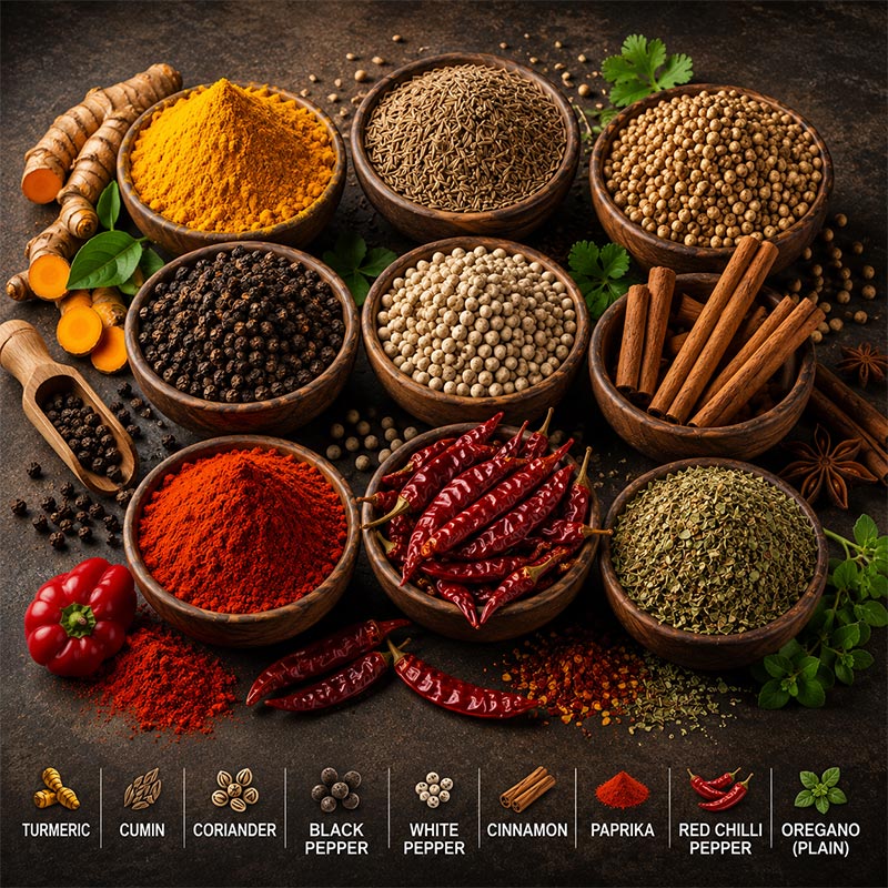   Indian Spices Manufacturers in Ghaziabad